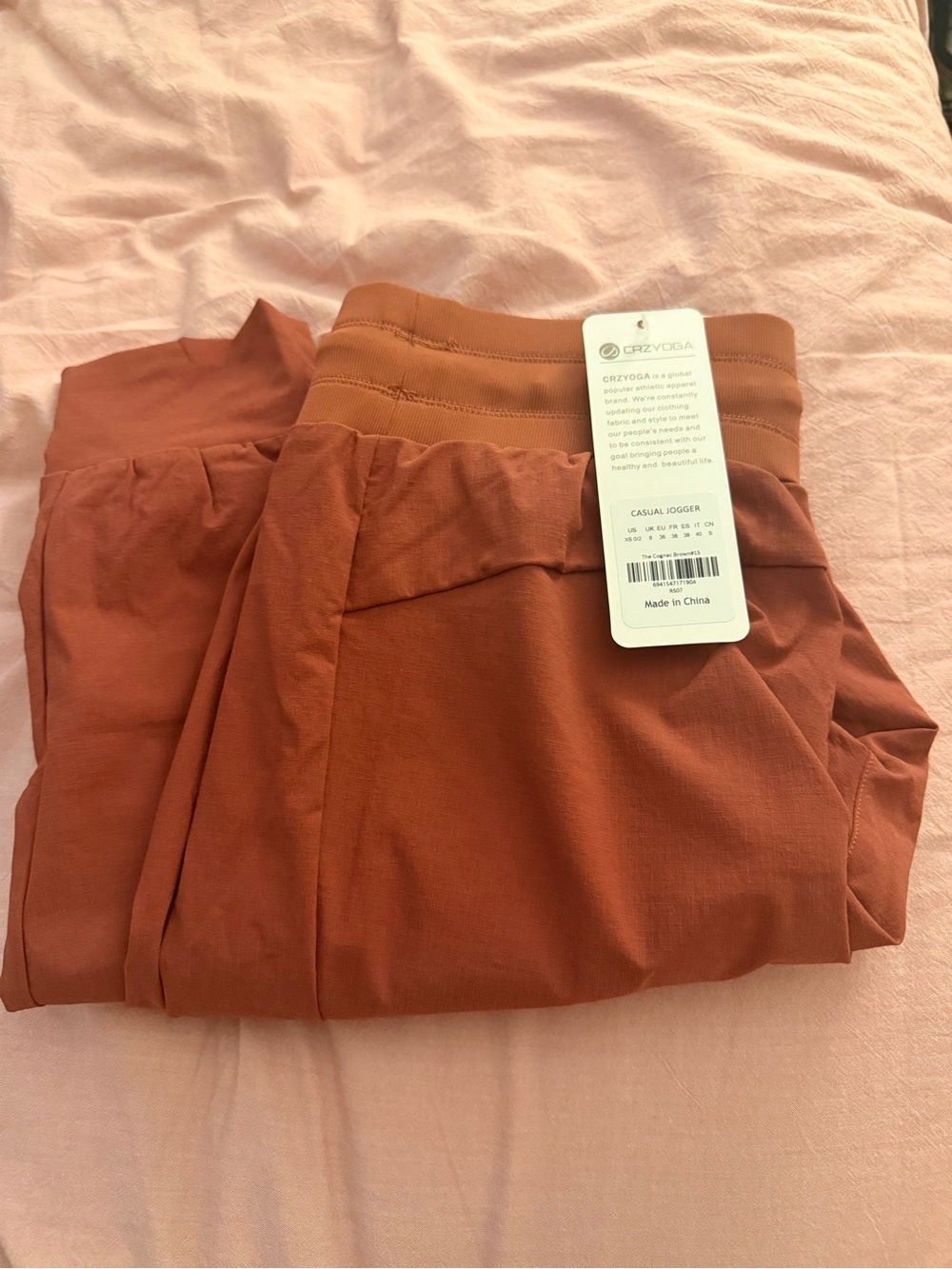 CRZ YOGA Casual Jogger - maroon